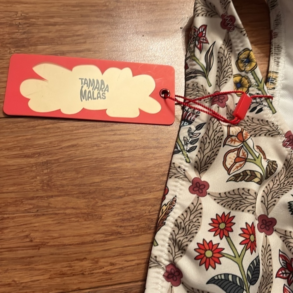 Tamara Malta’s Floral Cutout One-Piece Swimsuit -Nwt - Size 30/32 — image 2 of 7